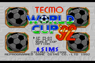 Tecmo92世界杯(日)